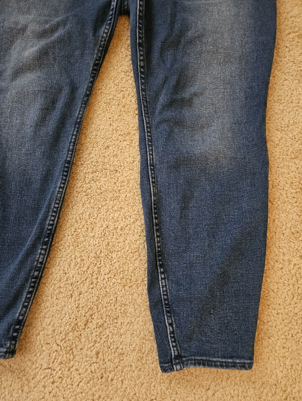 Old Navy High Rise Wow Super Skinny Dark Blue Women's Jeans Size 22 - Picture 3 of 10
